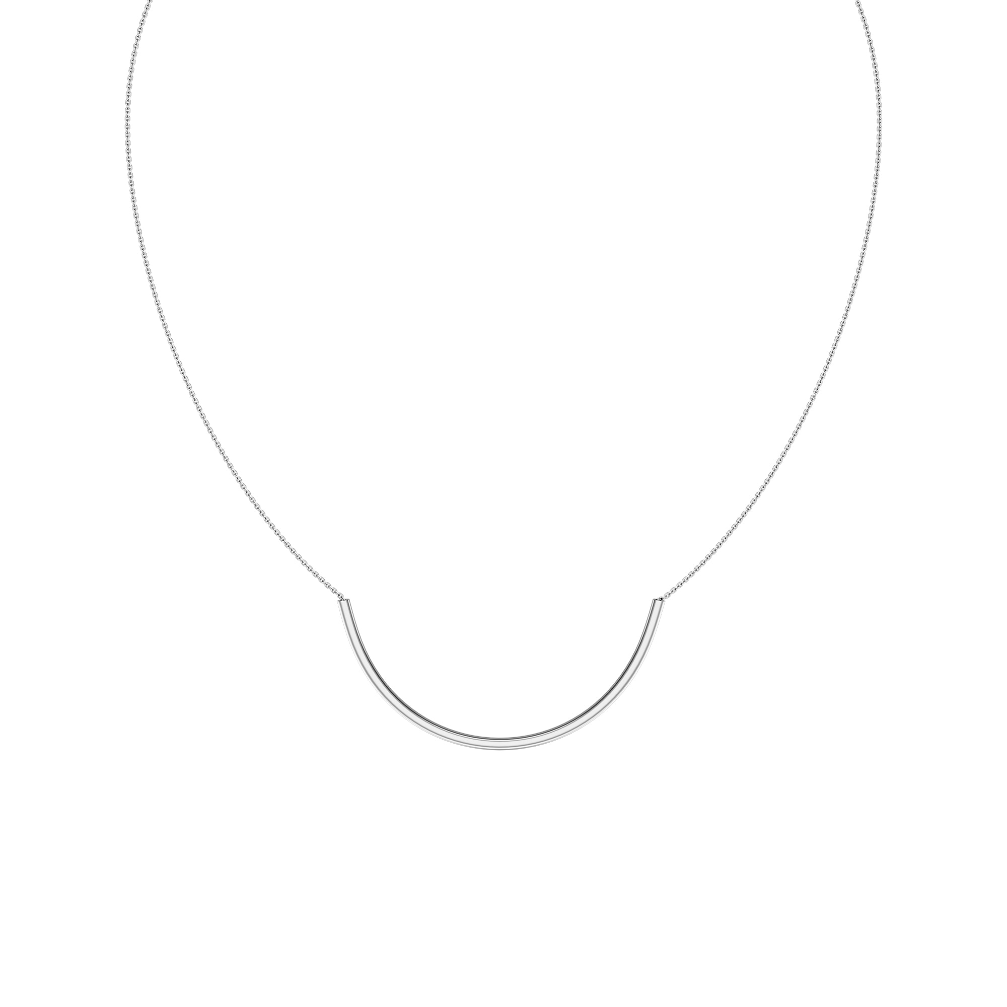 Колье из серебра «Дуга»