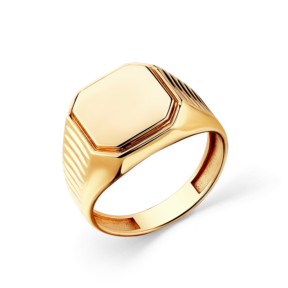 Печатка из красного золота