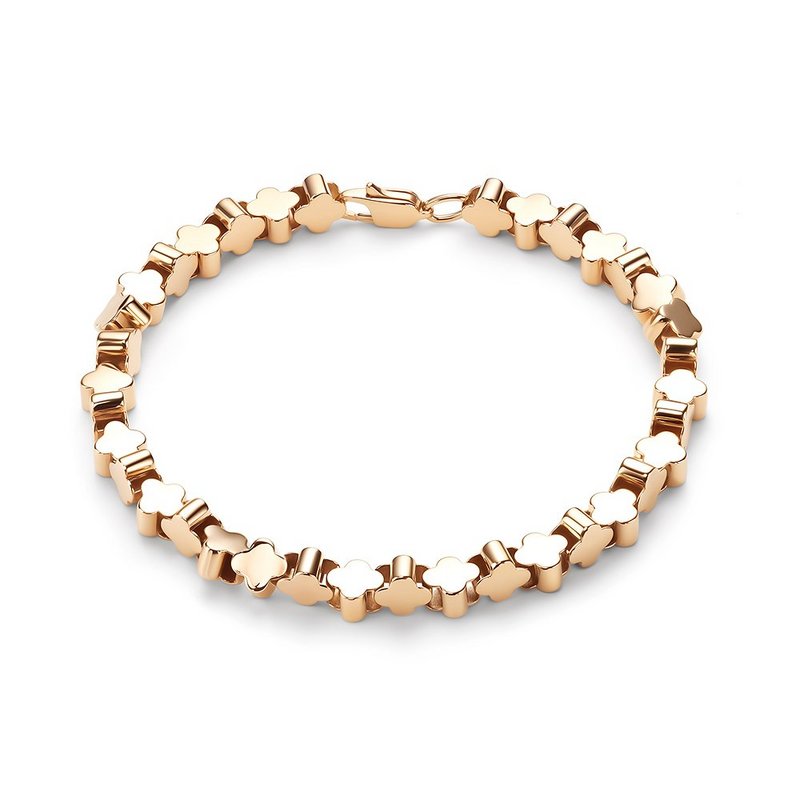 Браслет из красного золота