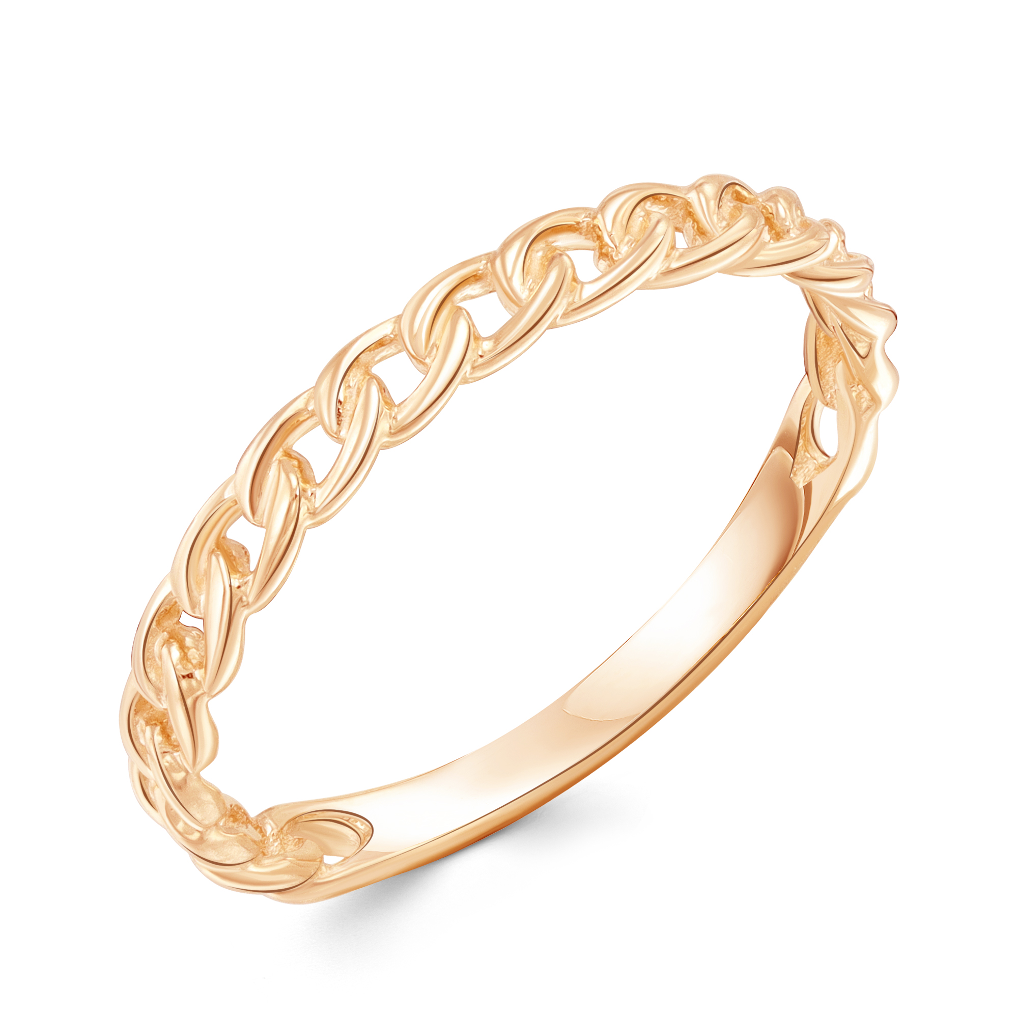 Кольцо из красного золота