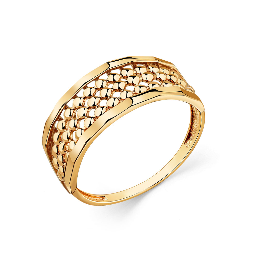 Кольцо из красного золота