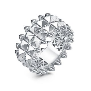 Кольцо из белого золота