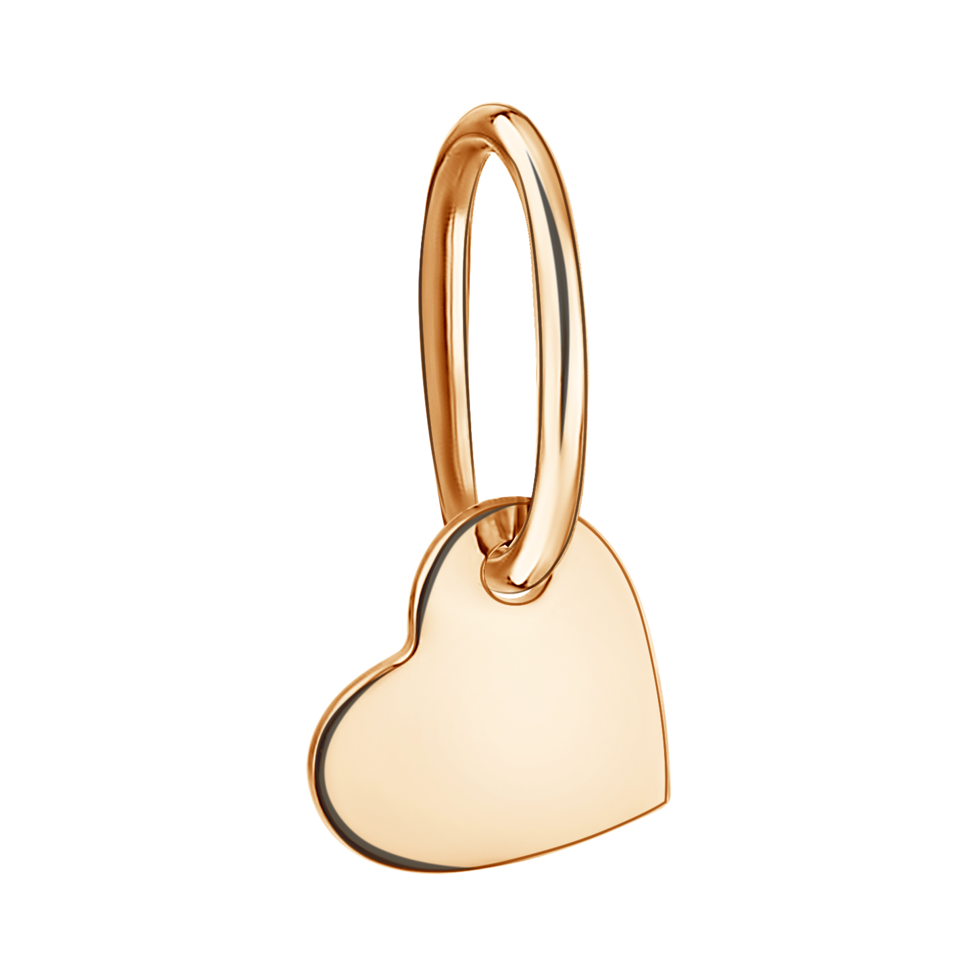 Подвеска из красного золота