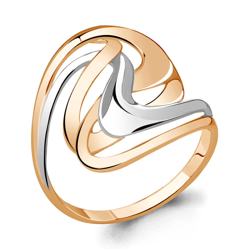 Кольцо из комбинированного золота