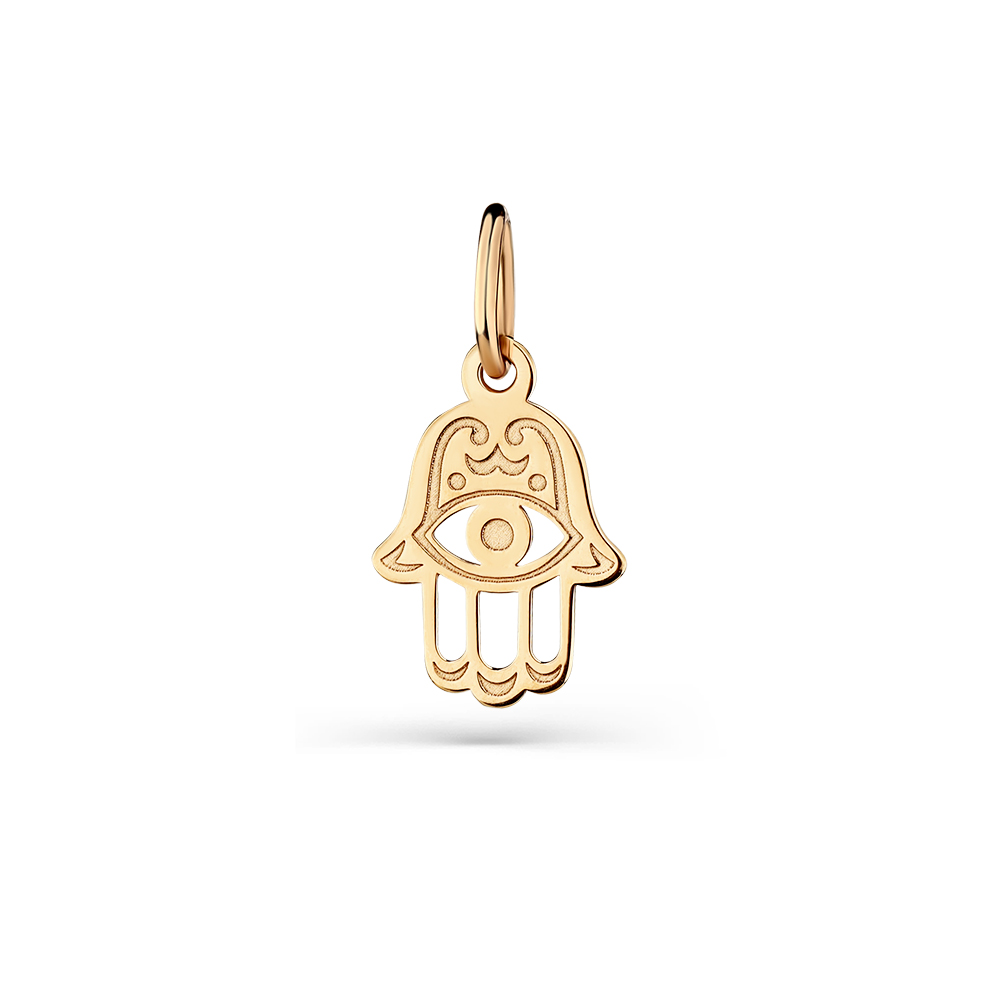 Подвеска из красного золота