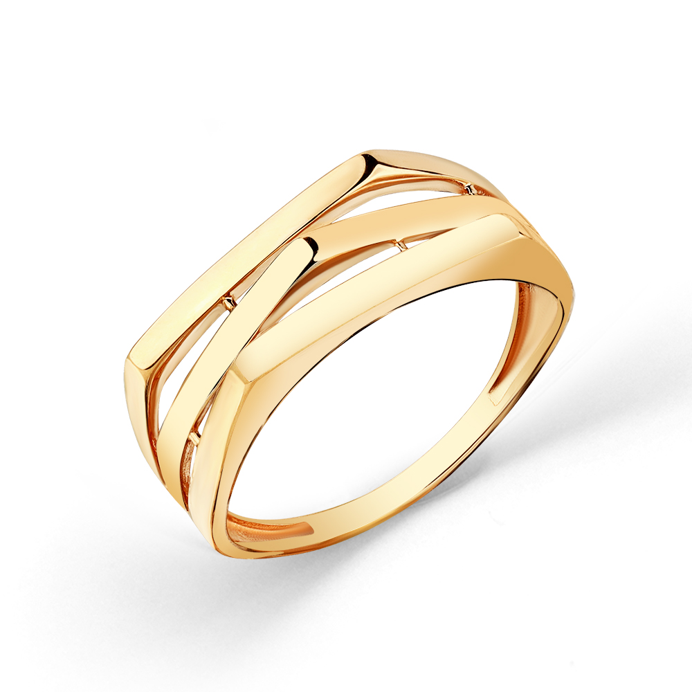 Кольцо из красного золота