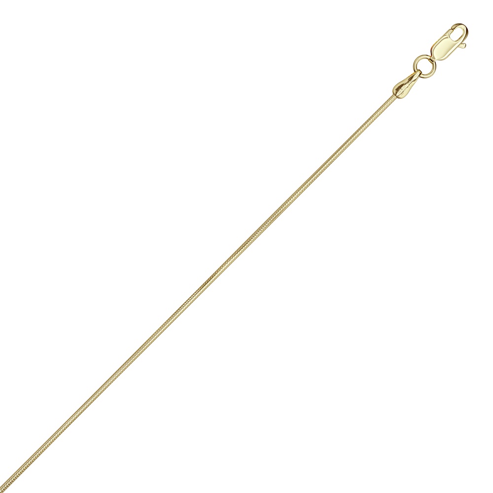 Цепь из серебра 925, плетение «Снейк»