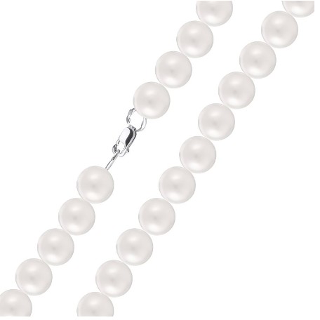 Бусы из серебра с жемчугом