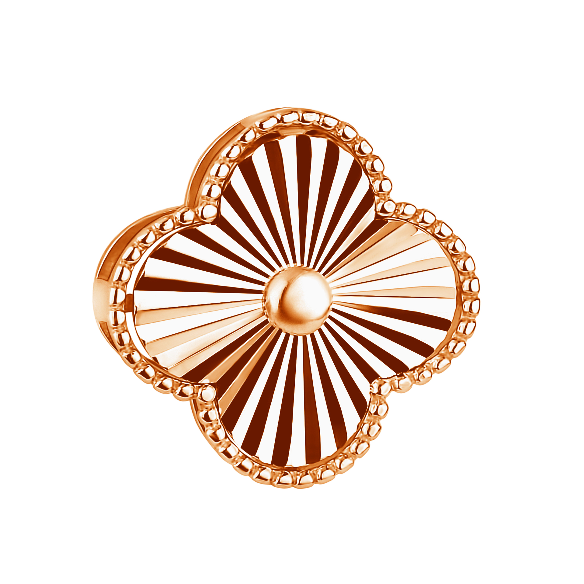 Подвеска из красного золота