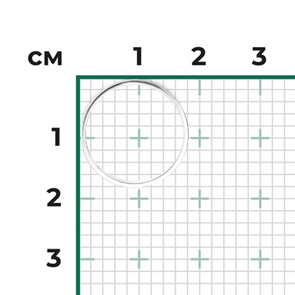 Обручальное кольцо из белого золота