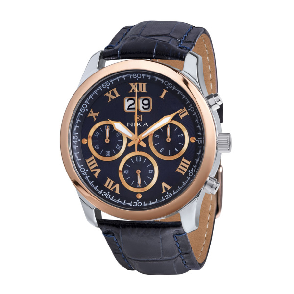 Часы мужские из комбинированного металла NIKA