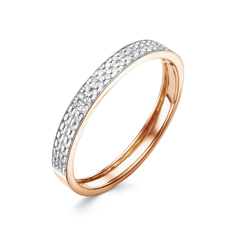 Кольцо из золота с бриллиантами