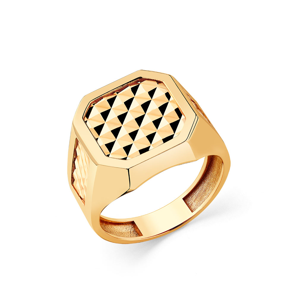 Печатка из красного золота