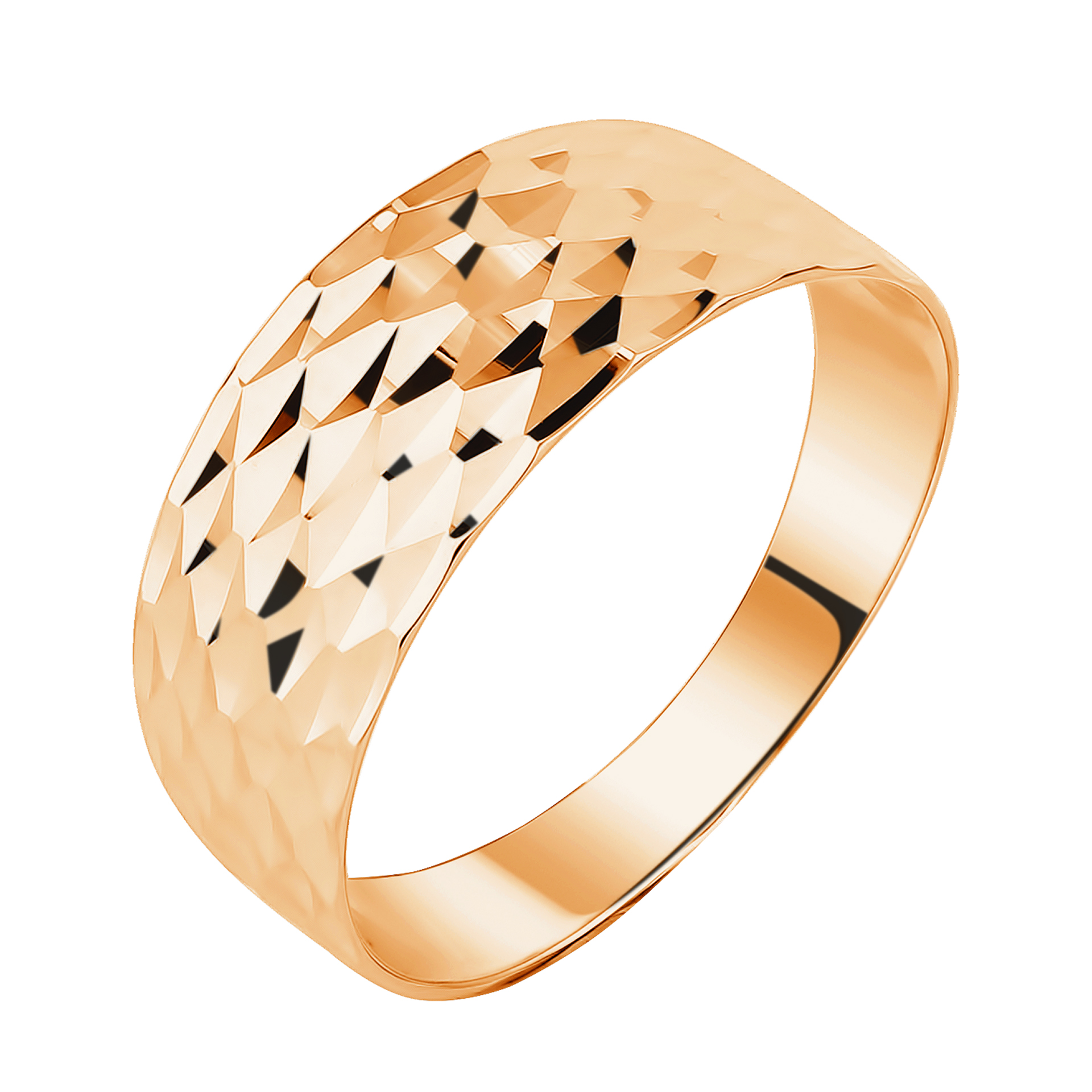 Кольцо из красного золота