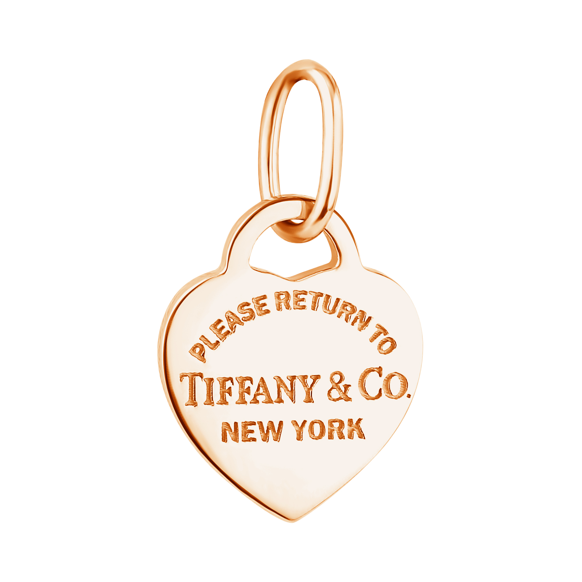 Подвеска из красного золота