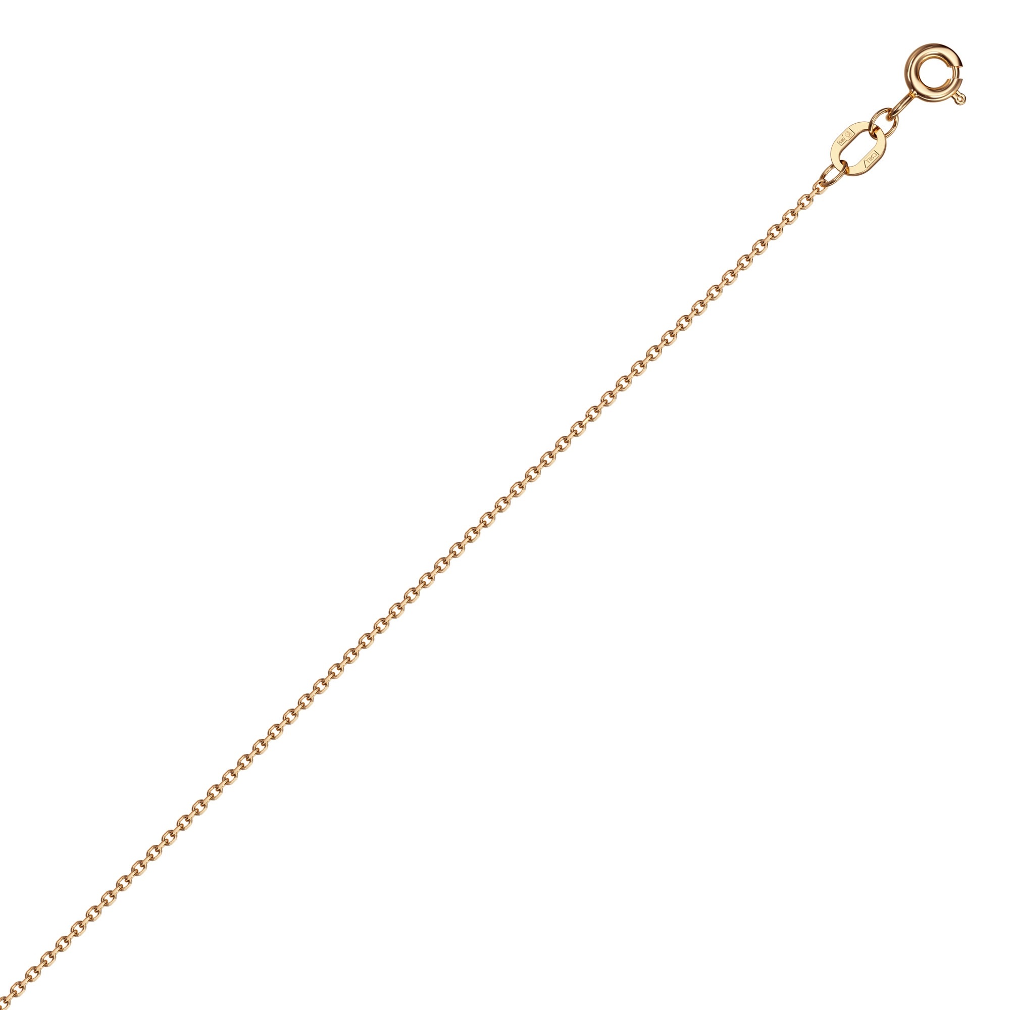 Цепь из красного золота 585, плетение «Якорь»