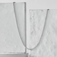 Цепь из серебра 925, плетение «Нонна»