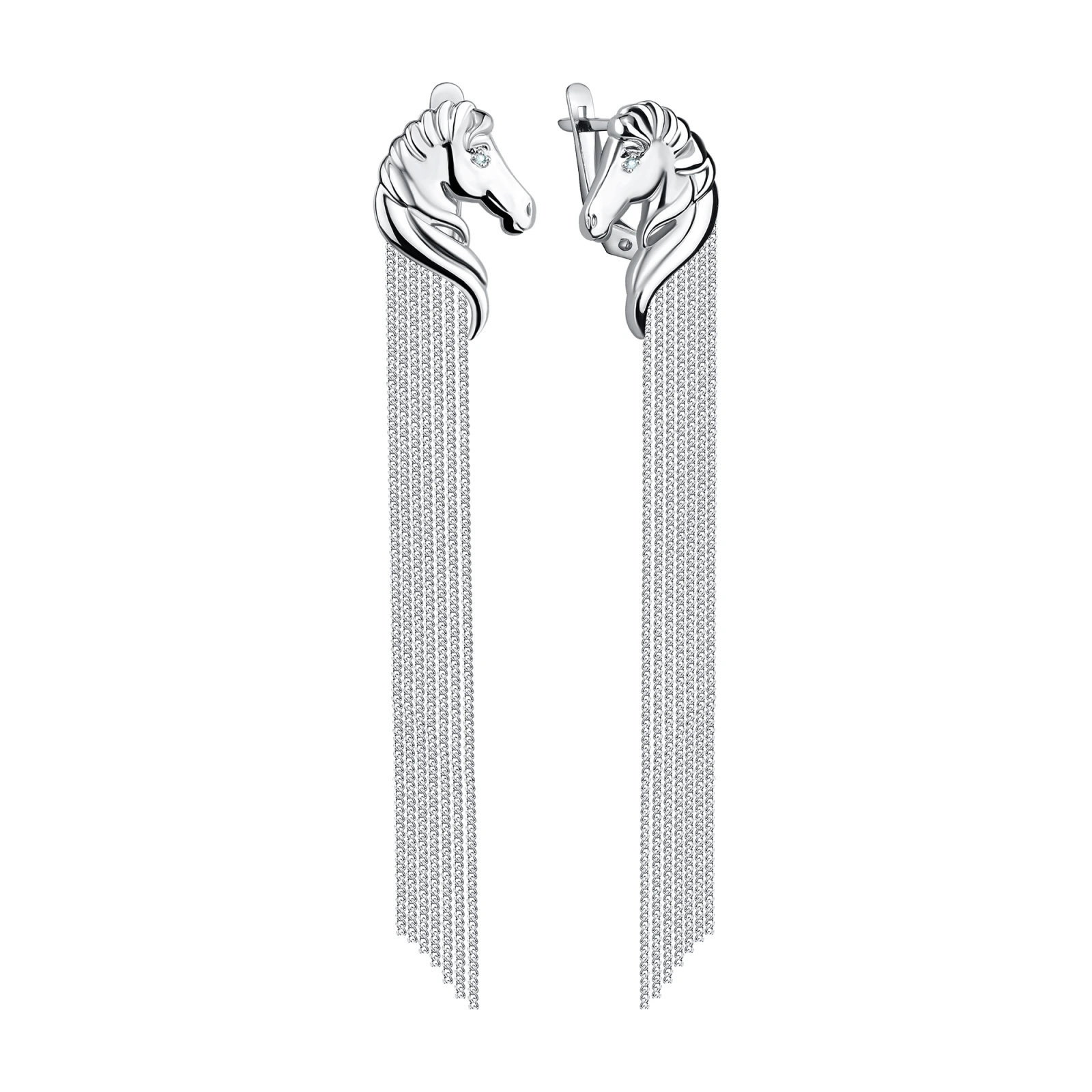 Серьги из серебра