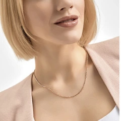 Цепь из серебра 925, плетение «Снейк»