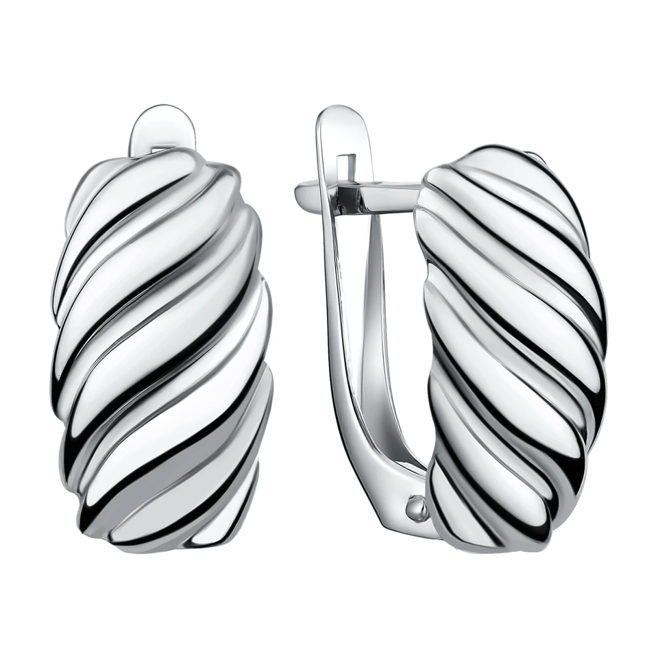 Серьги из серебра