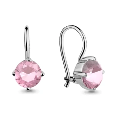 Серьги из серебра с стеклами