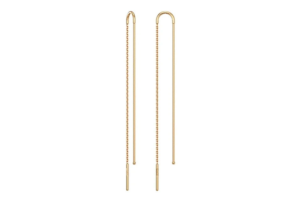 Серьги из красного золота «Кобра + Снейк»