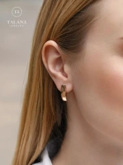 Серьги из красного золота