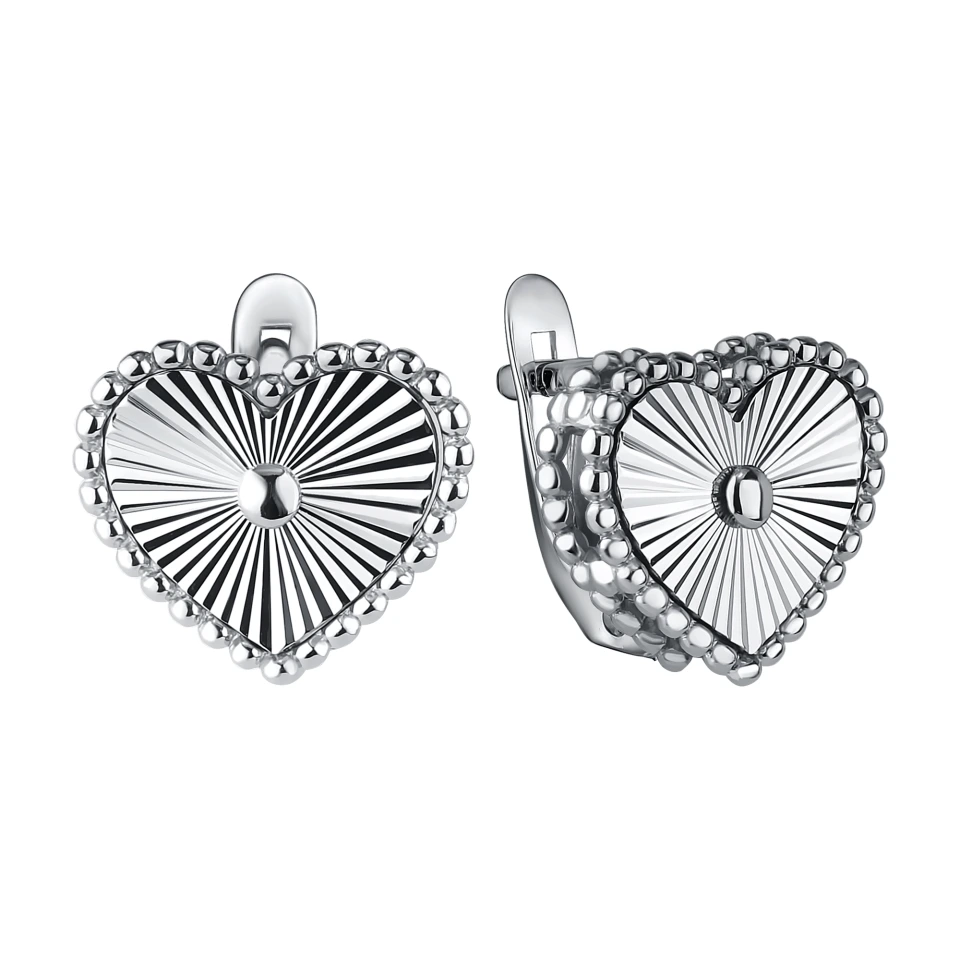 Серьги из серебра