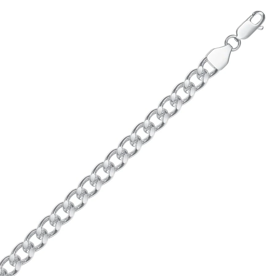 Цепь из серебра 925, плетение «Панцирь»