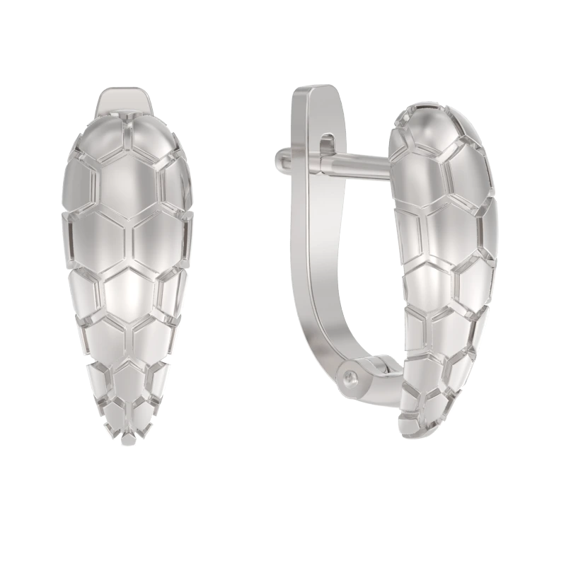 Серьги из серебра