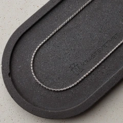 Цепь из серебра 925, плетение «Снейк»