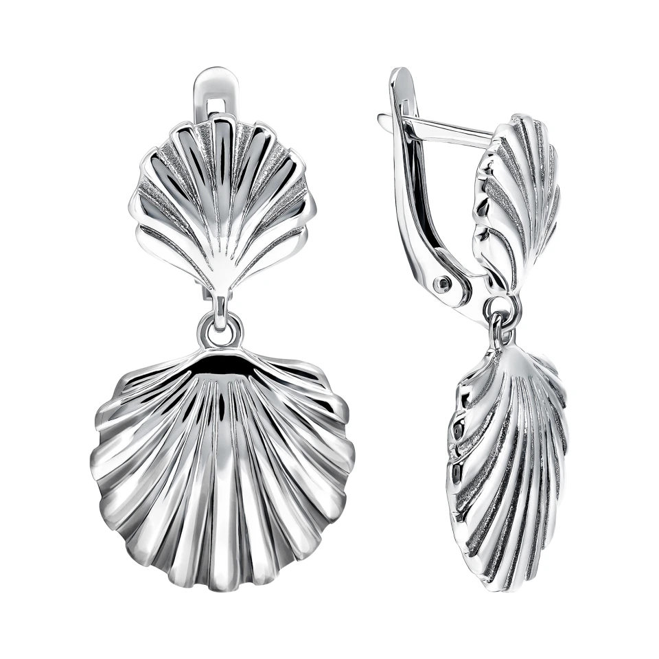 Серьги из серебра