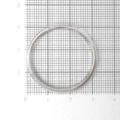 Серьги конго из серебра