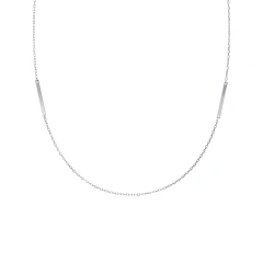 Колье из серебра