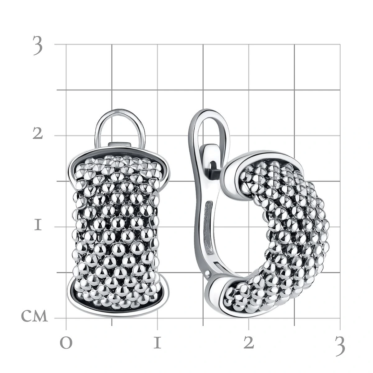 Серьги из серебра