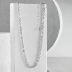 Цепь из серебра 925, плетение «Нонна»