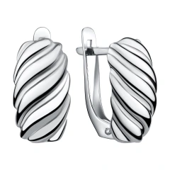 Серьги из серебра