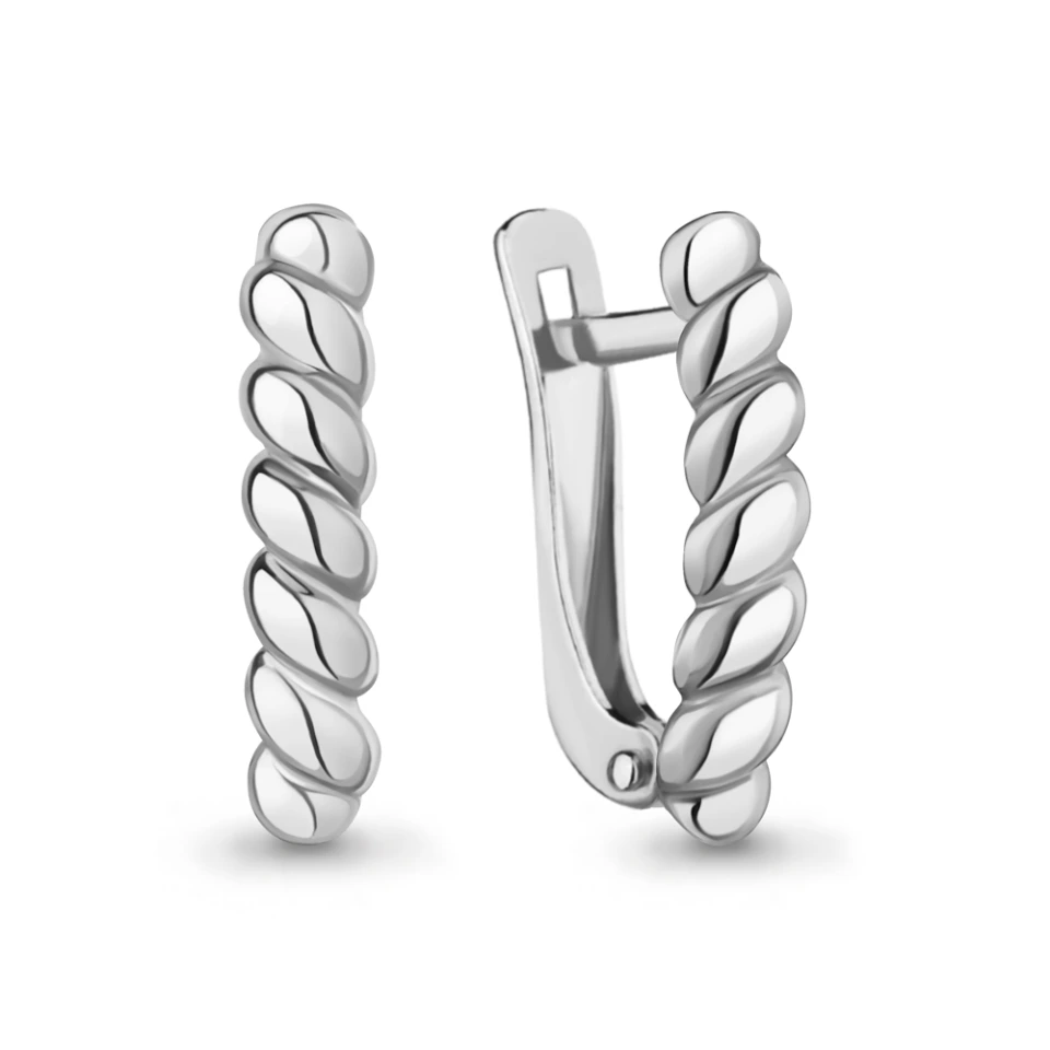 Серьги из серебра
