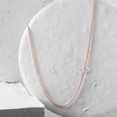 Цепь из красного золота 585, плетение «Якорь»