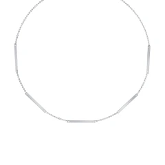 Колье из серебра