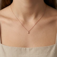 Подвеска из красного золота «Сердце»