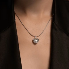 Подвеска из серебра  «Сердце»