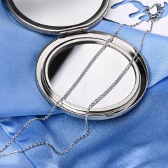 Цепь из серебра 925 «Якорь круглый»