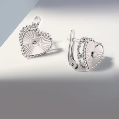 Серьги из серебра