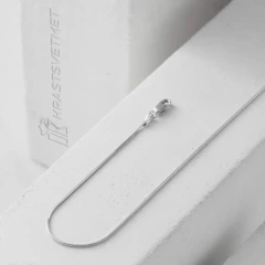 Цепь из серебра 925, плетение «Снейк»