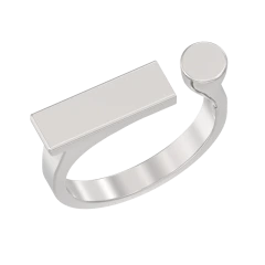 Кольцо из серебра