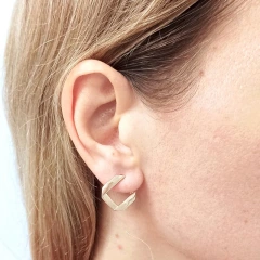 Серьги из красного золота