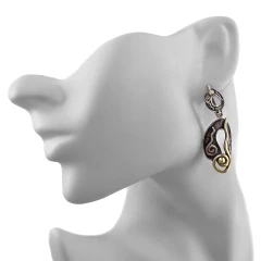 Серьги из серебра