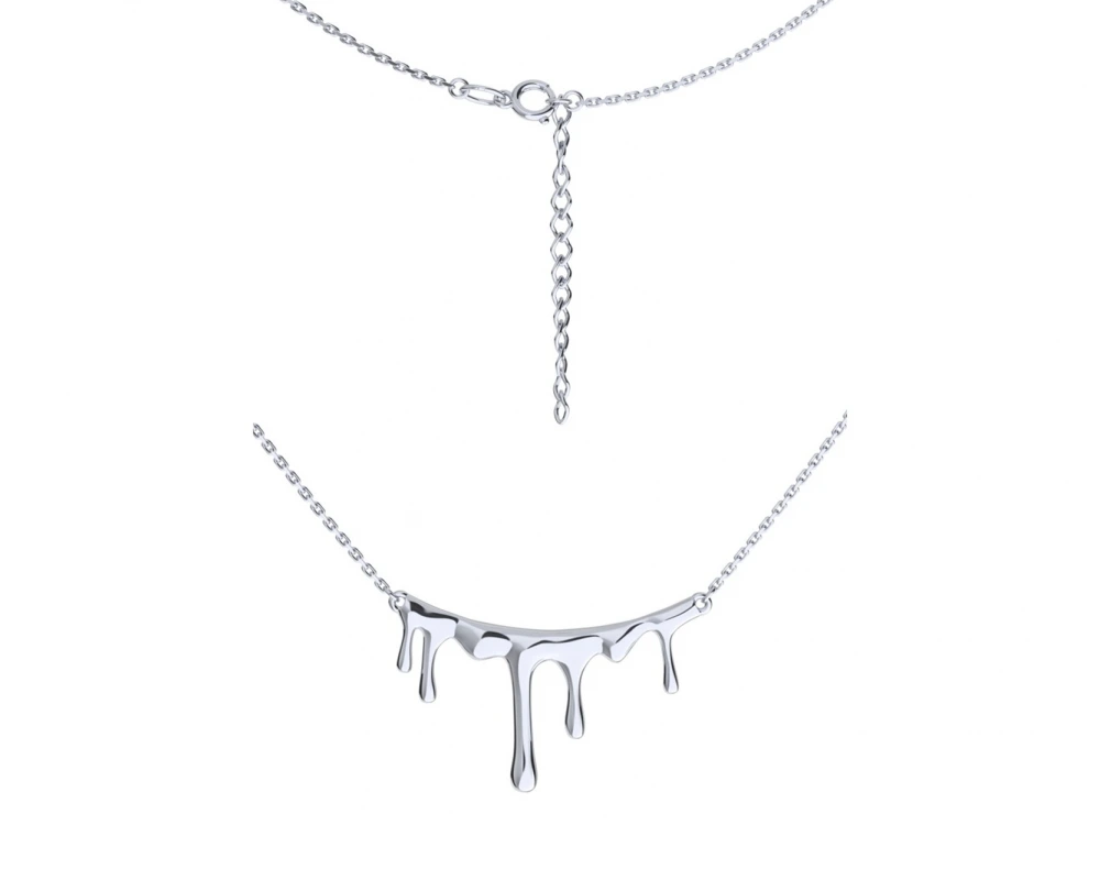 Колье из серебра