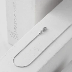 Цепь из серебра 925, плетение «Снейк»